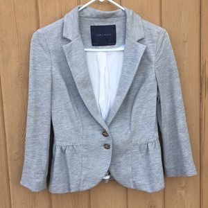 Zara cotton blazer